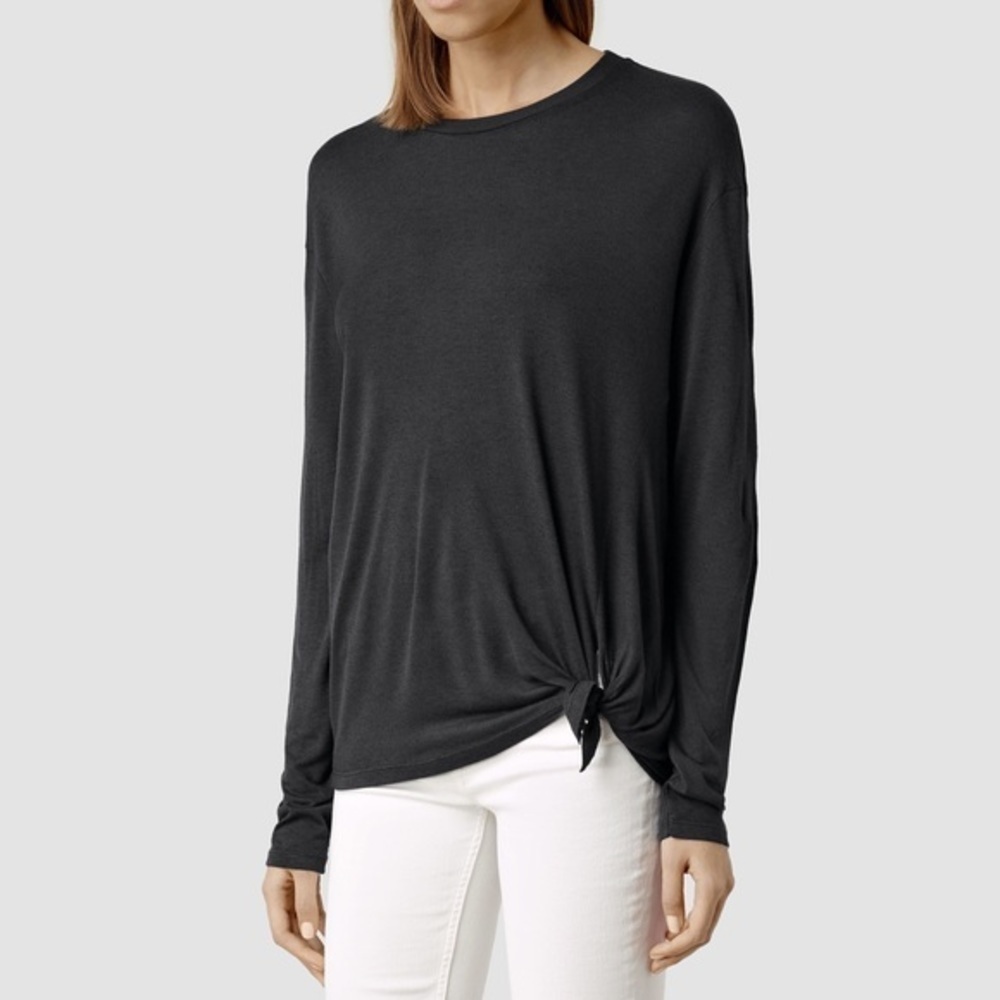 Allsaints long sleeve Heny tee size small